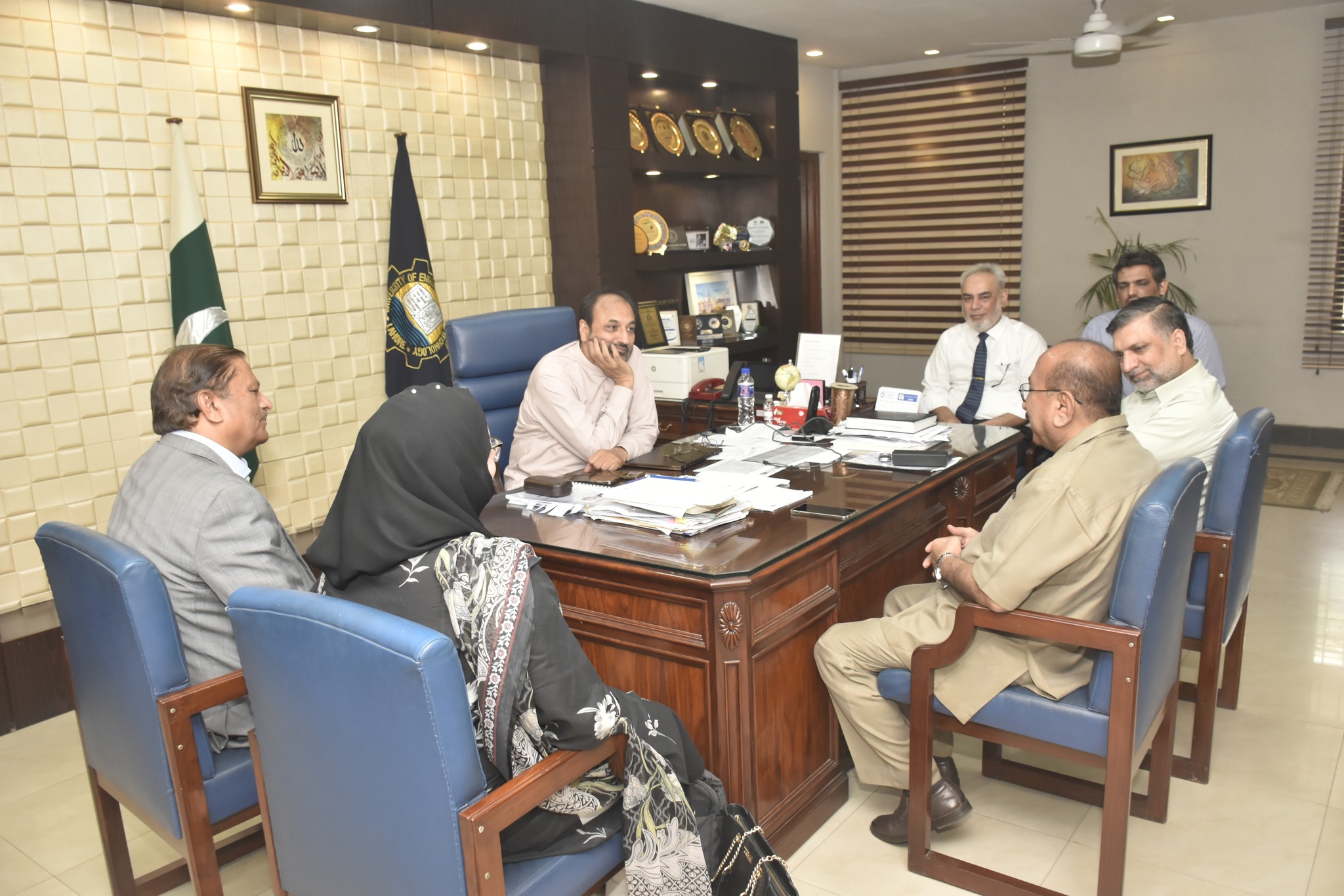 PEC Team Visits UET Lahore to Review Intake Expansion for BSc Civil Engineering Program