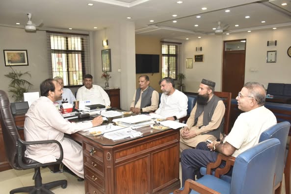 VC UET Chairs Meeting with Pro VC and Deans on Academic and Administrative Affairs