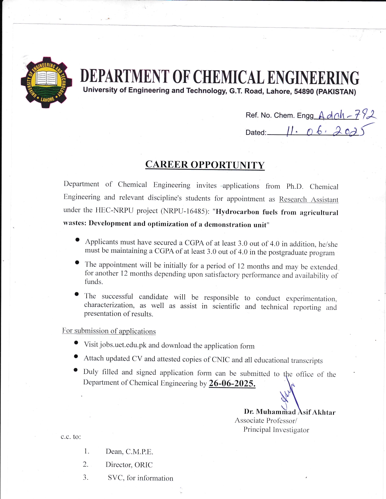 Assistant Professor