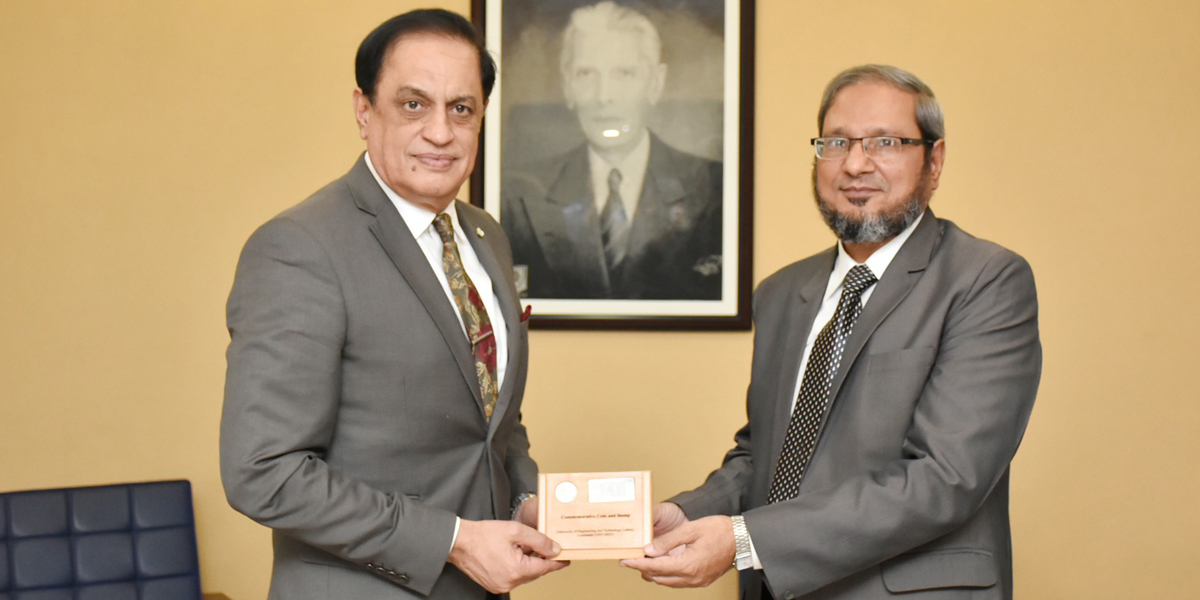 Chairman WAPDA visited UET Lahore