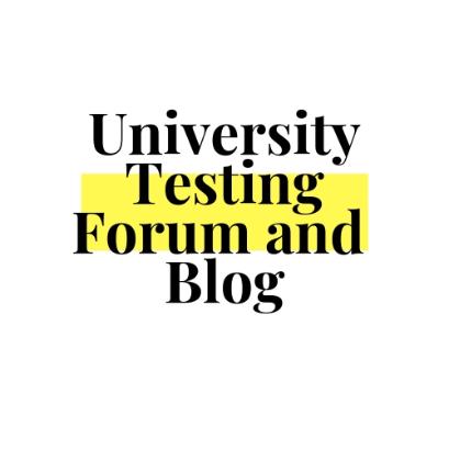 09 APR University Testing Forum