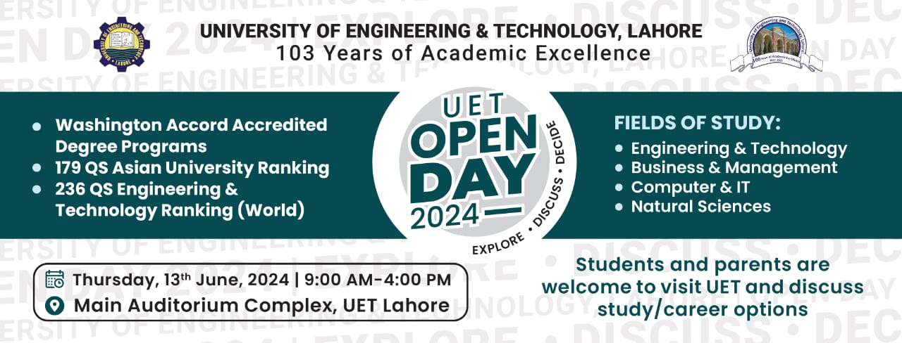 UET Lahore University of Engineering and Technology