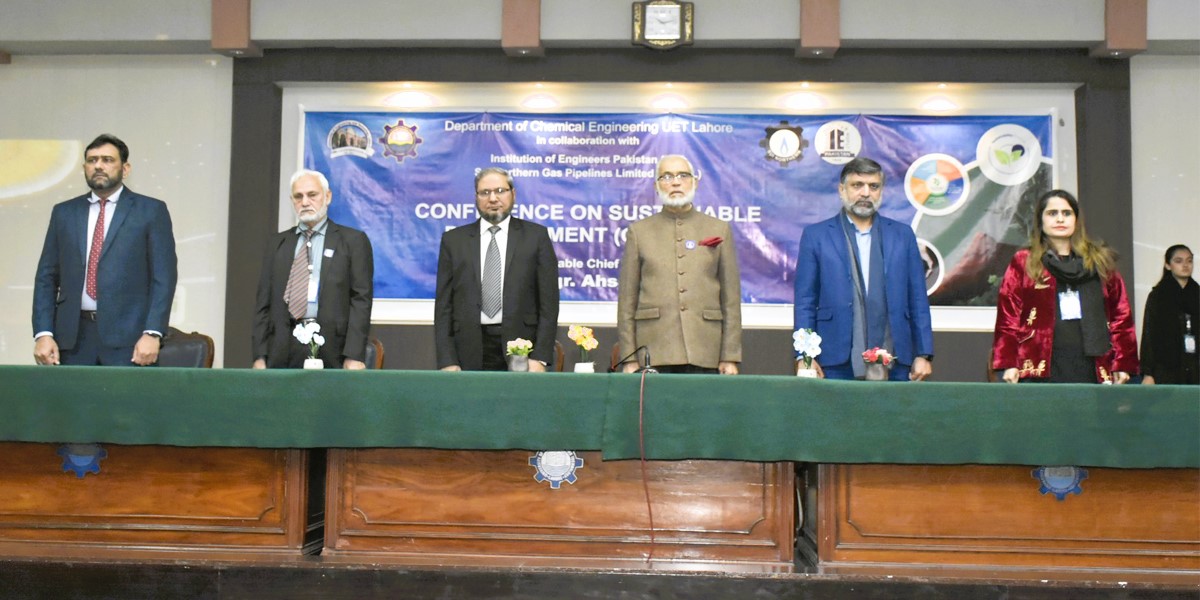 Conference on Sustainable Development at Chemical Department