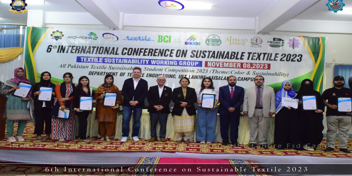 All Pakistan Textile Sustainability Student Competition 2023 at UET Lahore.