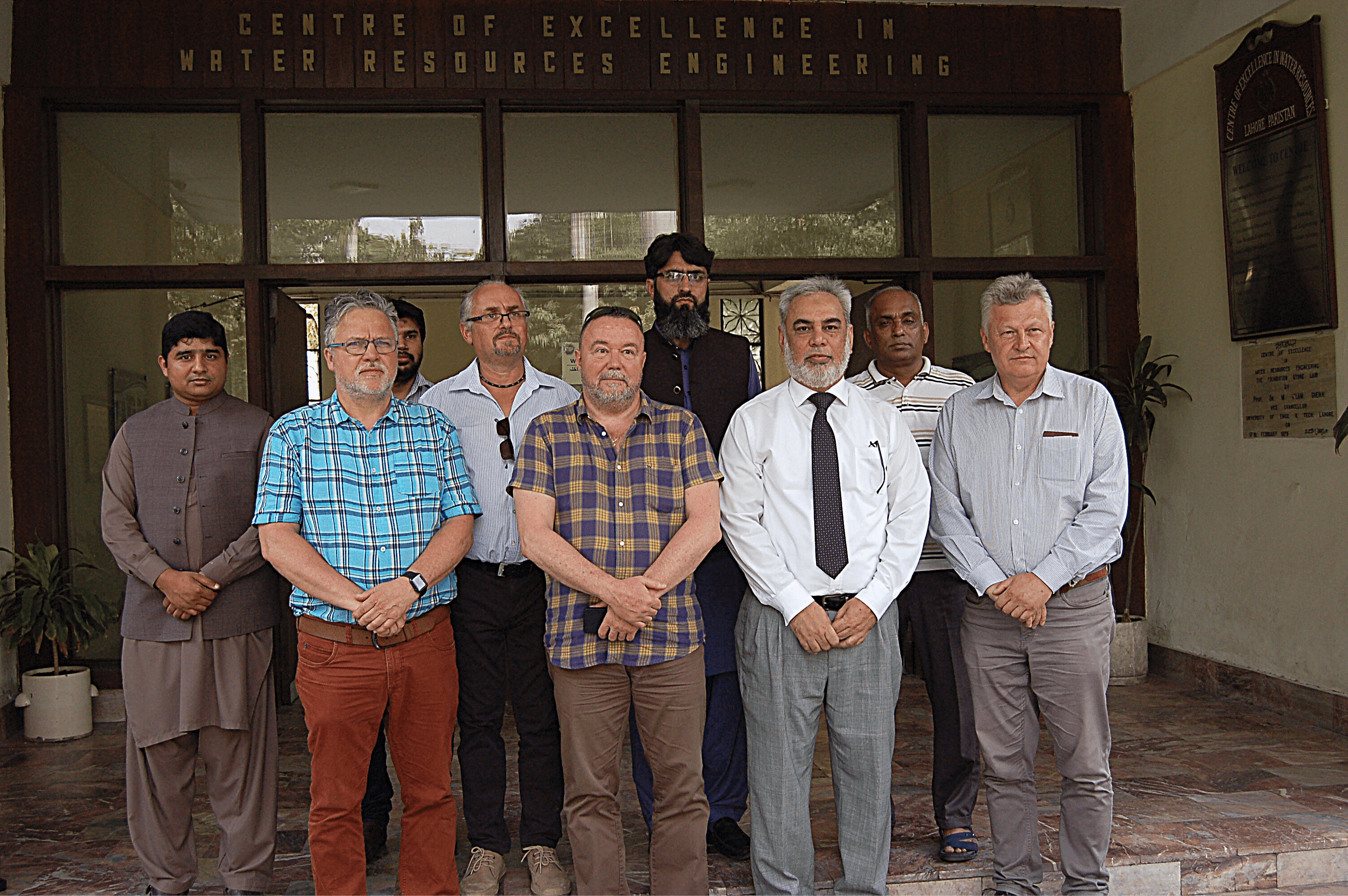 Foreign Delegates Visit to Center of Excellence in Water Resources Engineering