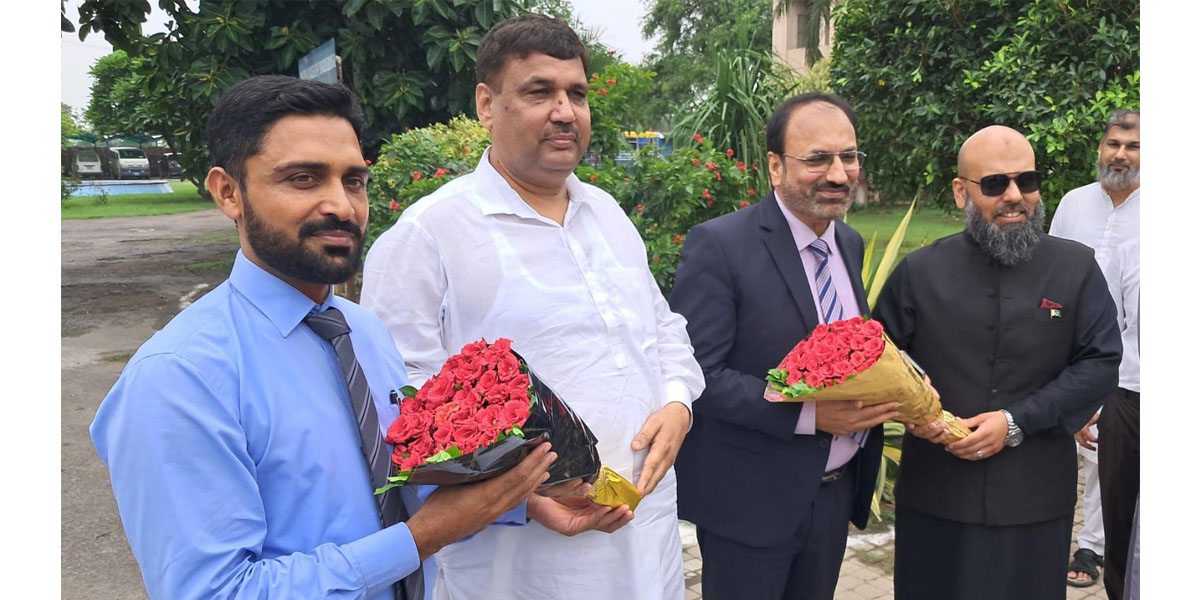 Vice Chancellor UET Visits RCET Gujranwala: Focuses on Campus Development and Academic Excellence